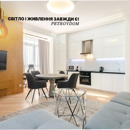 Petrovdom In Rc Jack House Panoramic City View เคียฟ ภายนอก รูปภาพ